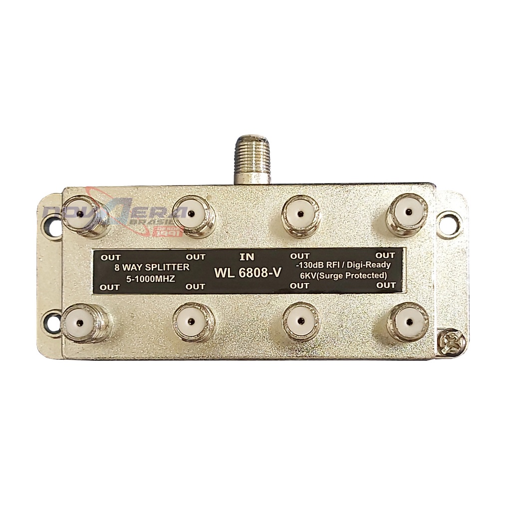 Divisor Antena 8 Saídas 5-1000 Mhz - Top de linha