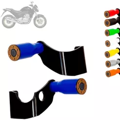 Protetor Slider Cromo Forte Cb 300 2010 2011 2012 2013 2014 2015 Peças Acessórios Para Moto