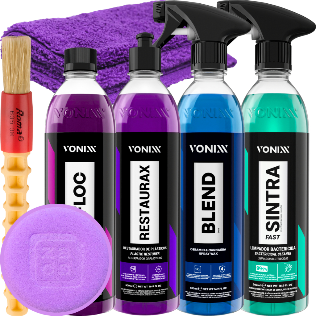Kit Shampoo V-Floc Cera Blend Sintra Fast Restaurax Vonixx + Pano 40x40cm Zacs