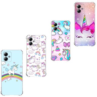 Motorola Moto G13, G14, G23 Capa Tpu Desenhos Variados Capinha Case Unicornio, coloridos