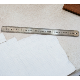 Régua De Metal - Aço Inox -30cm - Patchwork Preciso Durável em Oferta na Shopee