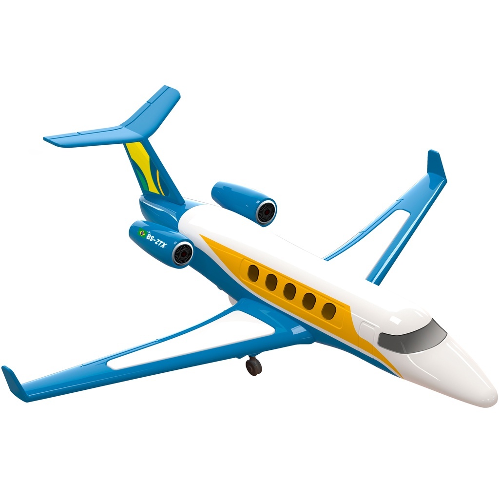 Avião Executivo Jatinho Jato Aeroporto  Bs Toys menino carrinho carro em Oferta na Shopee