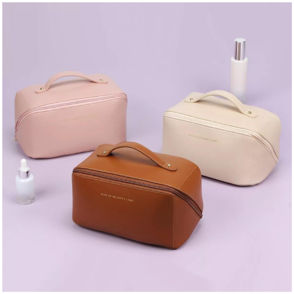 Necessaire Feminina Organizador Maquiagem Viagem Blogueira Nécessaire para cosméticos e maquiagem em geral, organize sua mala de viagem e seu dia a dia.