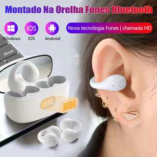Xiaomi Fone De Ouvido Bluetooth Original JS352 Air Pro Com Visor LED Microfone Fones Estéreo ~HATM