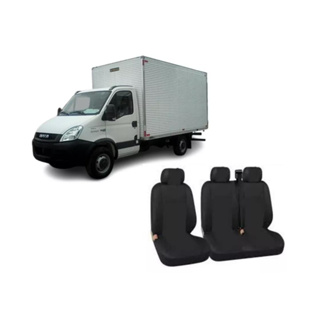 Caminhao iveco daily jogo de capas de bancos tecido couro em Oferta na Shopee