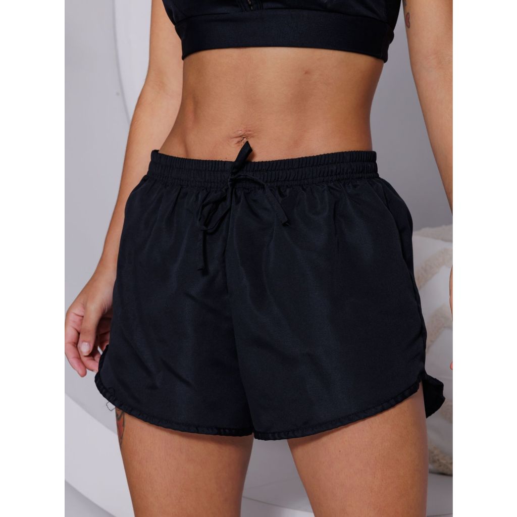 Short Tactel Feminino Moda Praia Clube Parque Tecido Leve P ao G3 em Oferta na Shopee