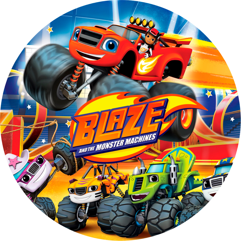 Painel de Festa Redondo Blaze C/elástico Veste Fácil em Oferta na Shopee