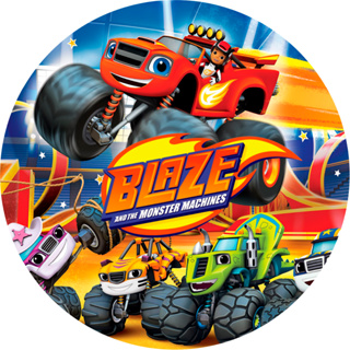 Painel de Festa Redondo Blaze C/elástico Veste Fácil em Oferta na Shopee