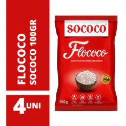 Flococo - Sococo 100gr 4 Unidades