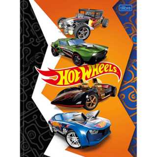 Caderno Brochura Hot Wheels 80folhas- Tilibra