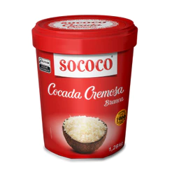 Cocada Cremosa Branca - Sococo 1,280Kg