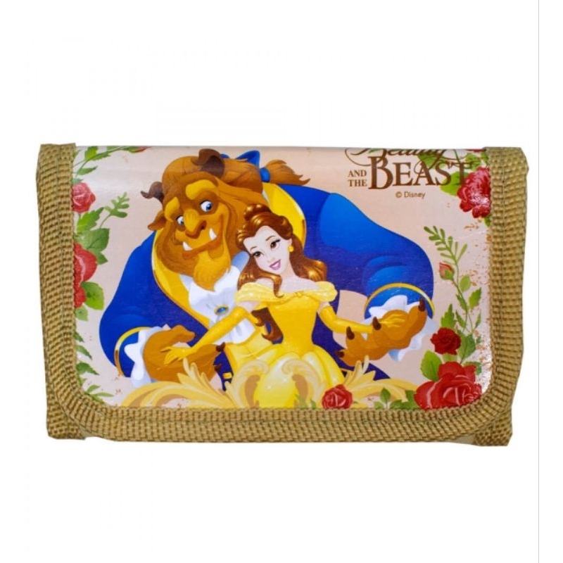 Mini Carteira Bela e a Fera 8x12 cm - Disney