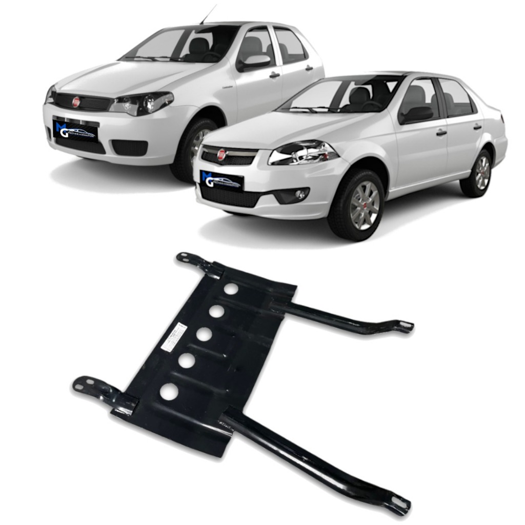 Protetor de Carter Peito Aço Fiat Palio Siena 2006 2007 2008 2009 2010 2011 2012 2013