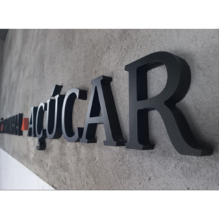 Números e Letras LOGO tamanhos PVC Expandido 10mm para Fachadas e Interiores  alta qualidade em Oferta na Shopee