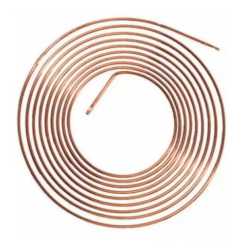 Rolo com 3 Metros de Tubo Capilar 0,036 Pol Cobre Para Refrigeração