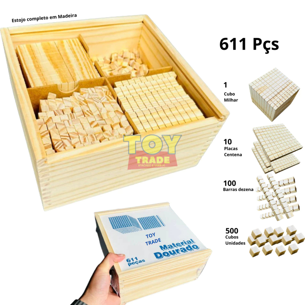 Cubo de Madeira Matemática: Onde Comprar | BuscaProdutos