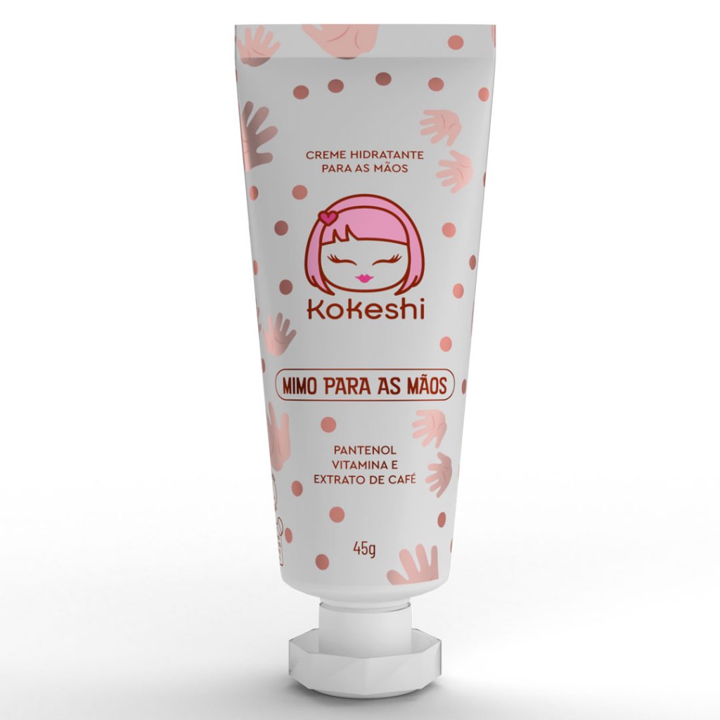 Creme Hidratante para as Mãos e Cutículas Kokeshi Maciez e Hidratação 45g em Oferta na Shopee