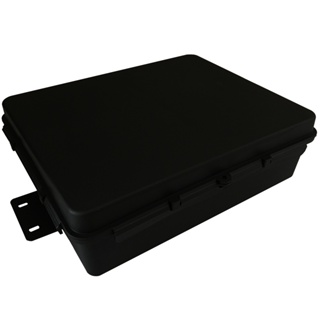 Caixa Hermética Preta Padrão 25x20x8cm em Oferta na Shopee