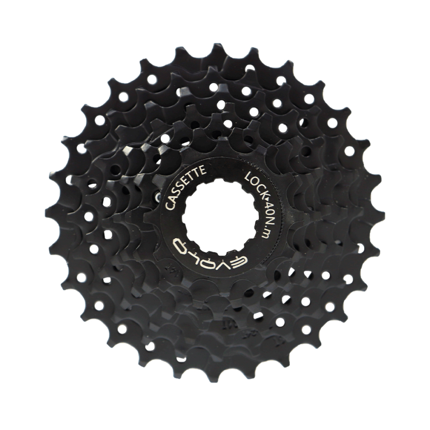 Cassete Evolo Bike 7v 12-28 Index Preto 12/28d K7 Mtb em Oferta na Shopee