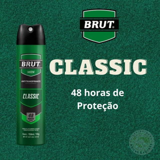Desodorante Brut Classic Man 150ml /90gr em Oferta na Shopee