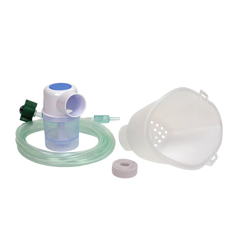 Kit Mascara Adulto Nebulizador Para Inalador INALAR COMPACT NS OMRON