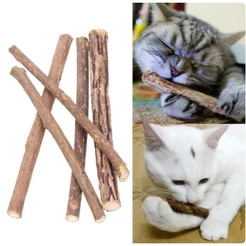 Vara Graveto Erva Do Gato Catnip Matatabi Limpa Deixa o Pet Feliz Brinquedo De Gato