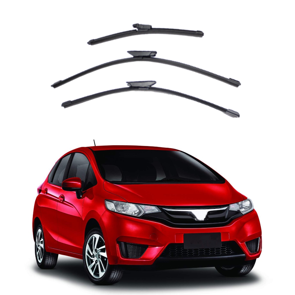 Kit Palheta Limpador Parabrisa Proteção Chuva Honda FIT 2015 à 2017