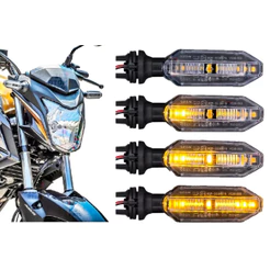 Par Piscas Led Seta P27S Sequencial Cb250f Twister 16/ Start Fan Titan 160