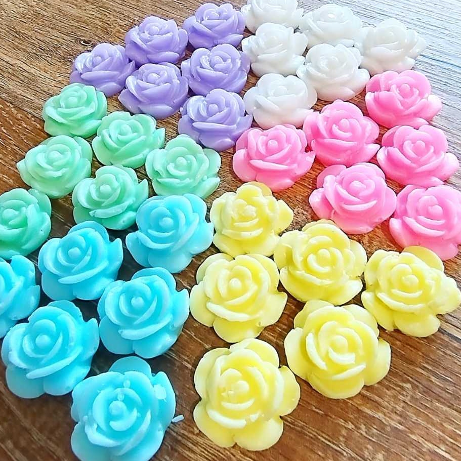 40 Mini Rosinhas Perfumadas Lembrancinhas Sabonetes  Cha de Bebe Revelação casamentos aniversarios