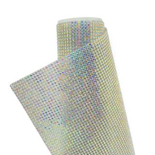 Micro Manta de Strass Termocolante 40x24CM Brilho A+A Premium em Oferta na Shopee