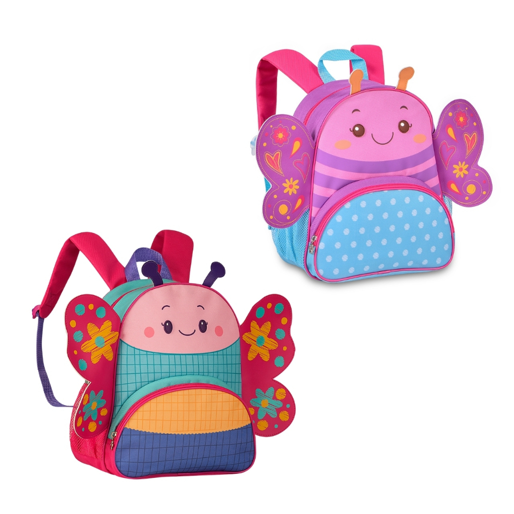 Mochila Infantil Escolar Menina Bichinhos Creche Bolsa Infantil Mochila de Bebê