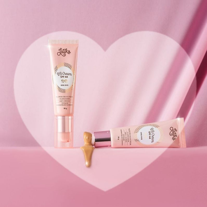 BB Cream Latika Clareador e Anti-Rugas FPS 44