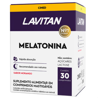 Lavitan sabor morango Mela tonina- 30 cp - Cimed