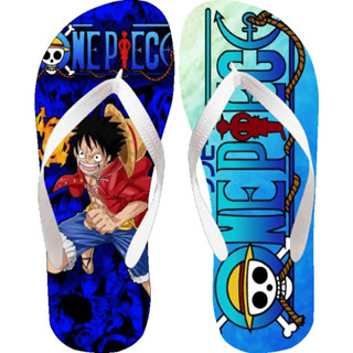 Chinelo One Piece Lufy Ace Infantil/Menino Adulto