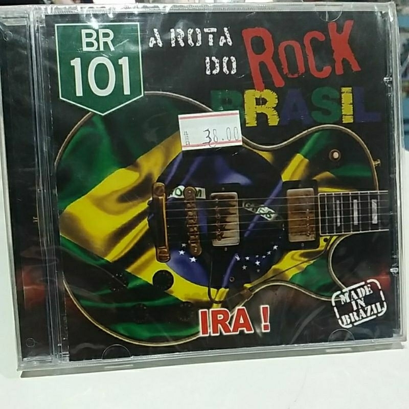 CD IRÁ -A ROTA DO ROCK BRASIL TIRAGEM AA-1000