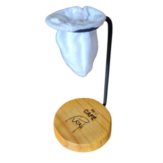 Mini coador de café + filtro (euamocafé, base redonda) em Oferta na Shopee
