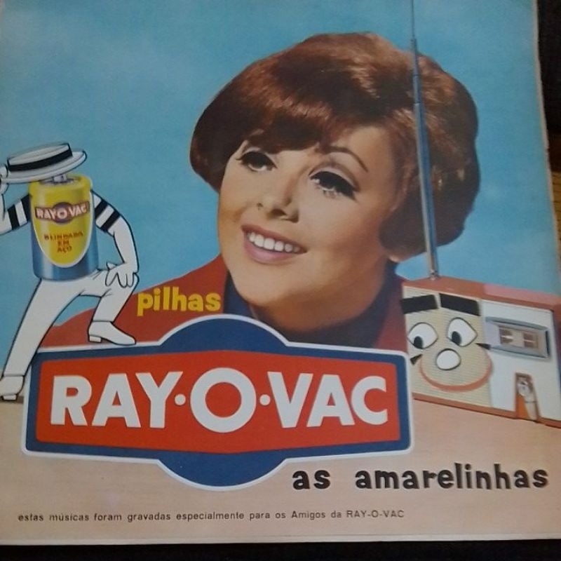 lp vinil - ray o vac as amarelinhas/ som bateau 1967 samba rock