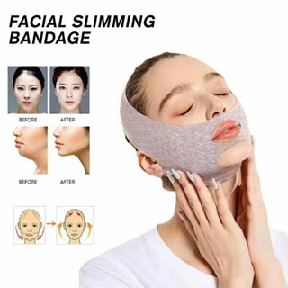 Cinta Faixa Redutora de Papada Afina Rosto Modeladora Máscara Facial