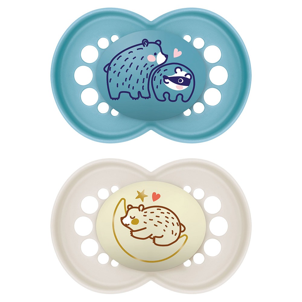 Chupeta Mam Original 16+ Meses Day & Night Brilha no Escuro CH30421