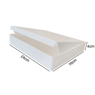 100 Unidades Caixas de Papelão 24x16x4 Pac Mini Branco Montável em Oferta na Shopee
