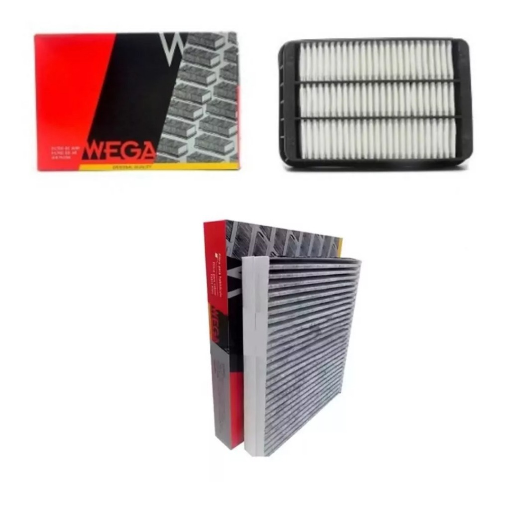 Kit Filtro Ar E Ar Condicionado Mitsubishi Asx 2011 A 2012