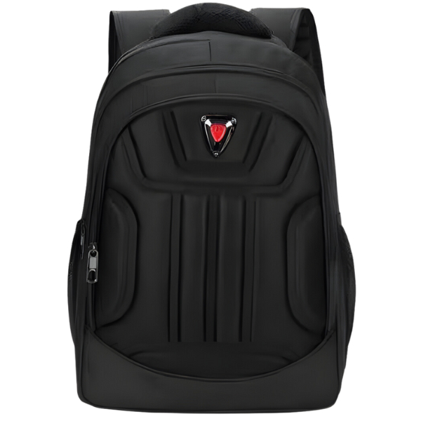 Mochila Grande Escolar Resistente Masculina (PRETO) - Bolsa Espaçosa, Grande e Reforçada para Viagem, Trabalho, Notebook, Tablet e Cadernos