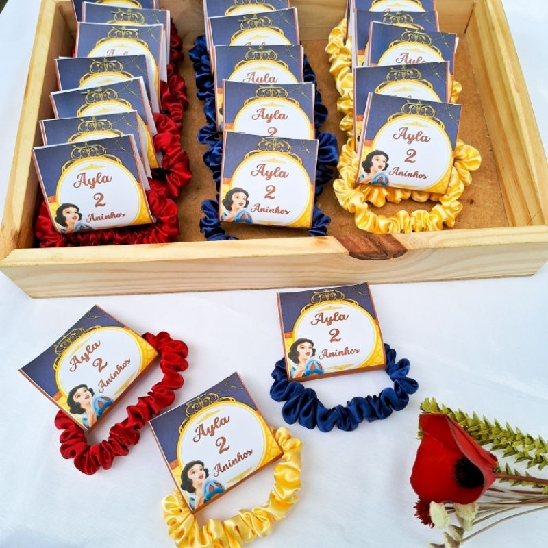 lembrancinha personalizada Branca de neve