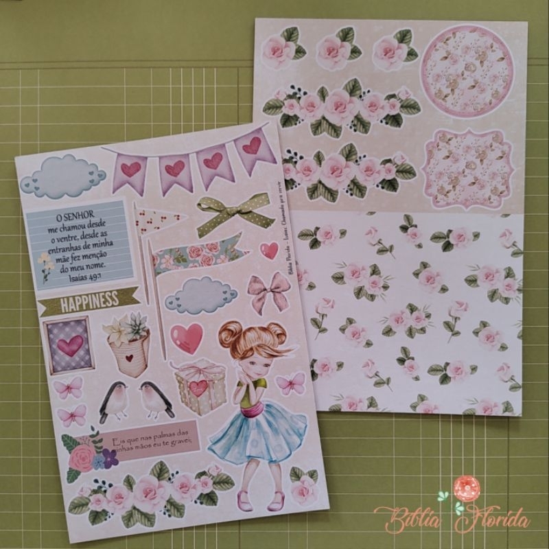 Scrapbook: Isaías / Chamada para servir - Bible Journaling
