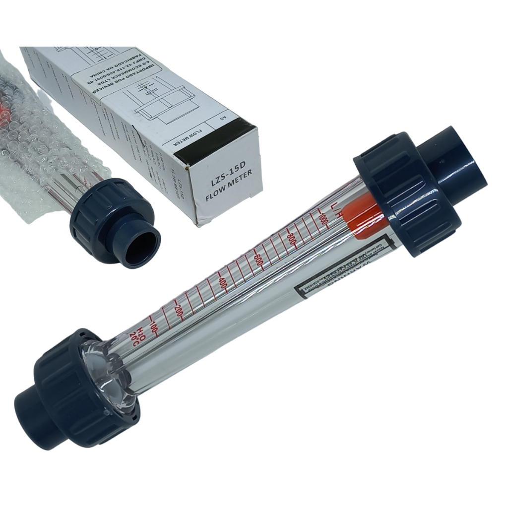Rotâmetro Fluxômetro Medidor Vazão Fluxo Água 100 - 1000 L/h