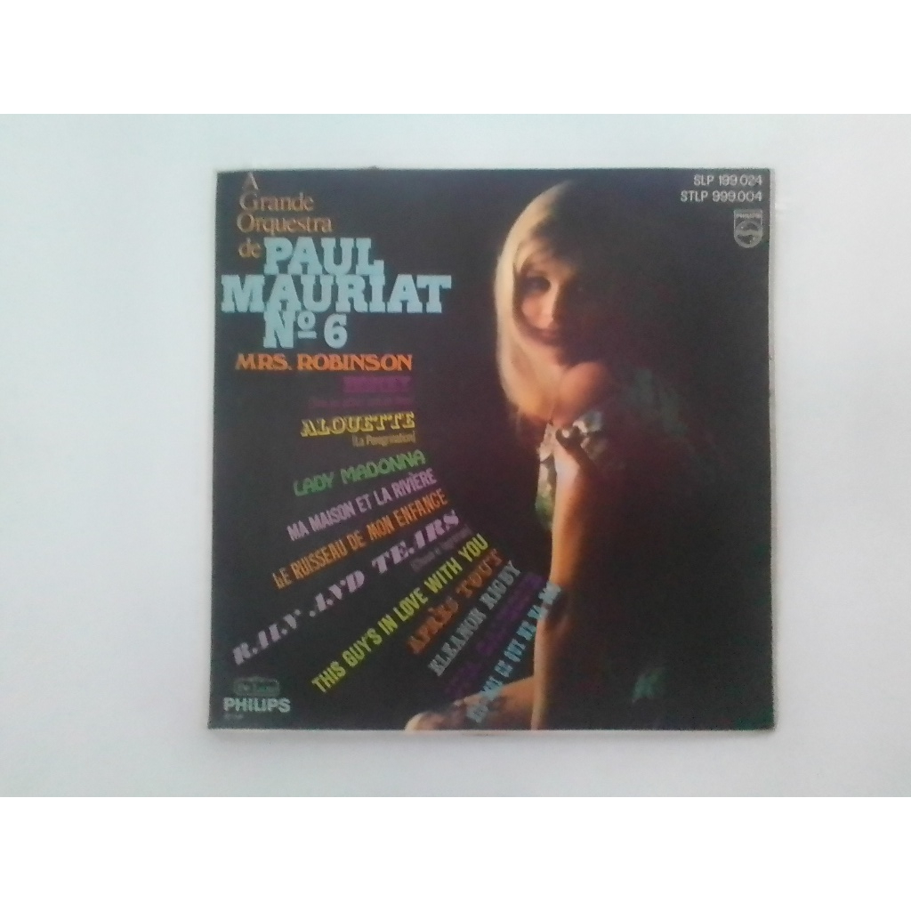 LP Usado: A Grande Orquestra De Paul Mauriat – A Grande Orquestra De Paul Mauriat Nº. 6 (1968)