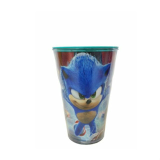 Copo Duplo Térmico Personalizado Super Herói Tema Infantil Sonic