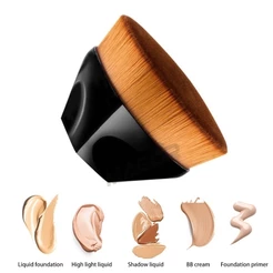 Pincel Para Base/BB Cream Hexágonal Para Maquiagem1(Monica Fashion)