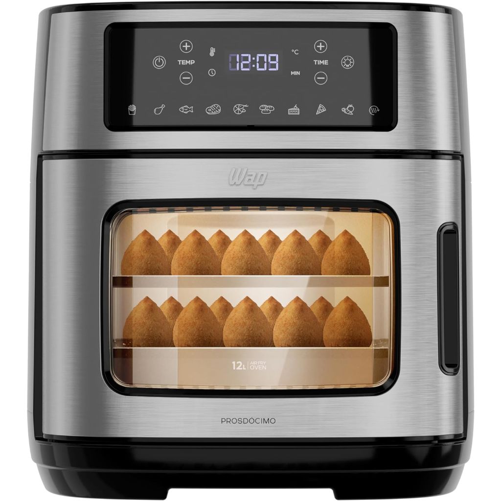 Fritadeira Elétrica Wap Air Fryer Oven Digital 12l 220v - Home Appliances