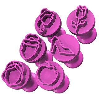 Kit Carimbos Brigadeiros Docinhos Molde Festa Confeitaria - PRINCESAS - Bela - Cinderela - Branca de Neve - 6pçs